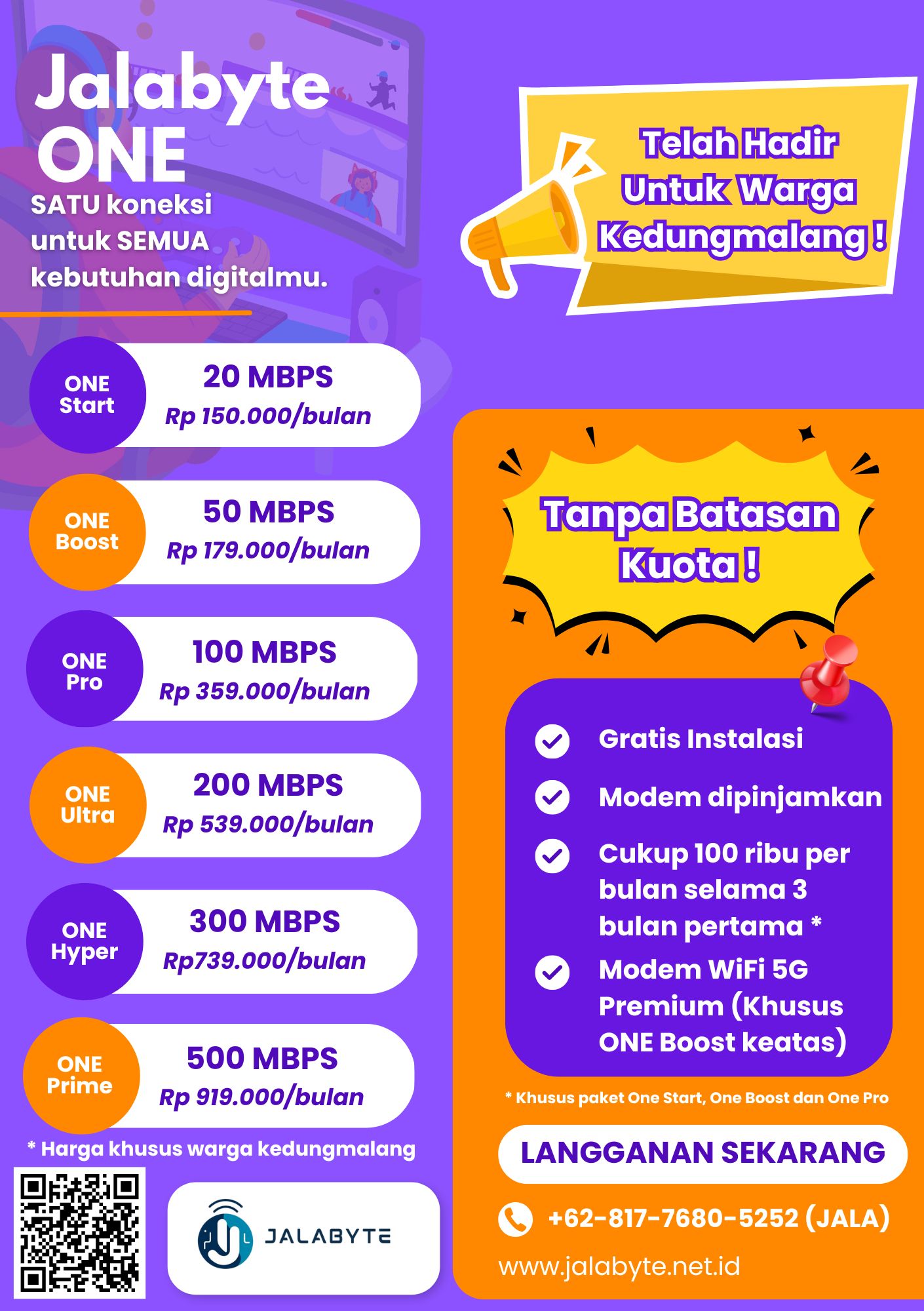 Promo Khusus Warga Kedungmalang